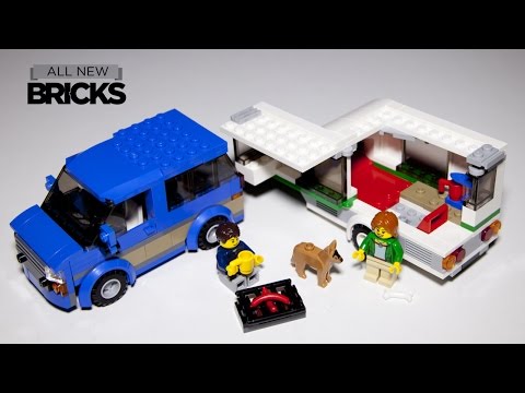 Vidéo LEGO City 60117 : La camionnette et sa caravane