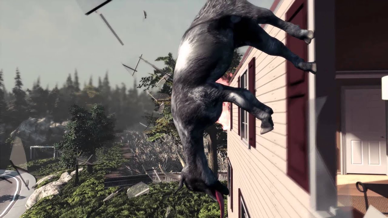 Goat Simulator Official Launch Trailer - YouTube
