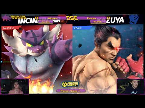 Whizper (Incineroar) vs Pneuma (Kazuya) Arcade Legacy 90 Winners Round 3