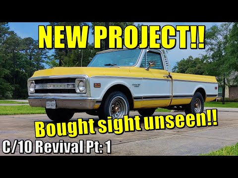 NEW PROJECT!! 1970 Chevrolet C10 bought sight unseen! C10 Revival Part 1