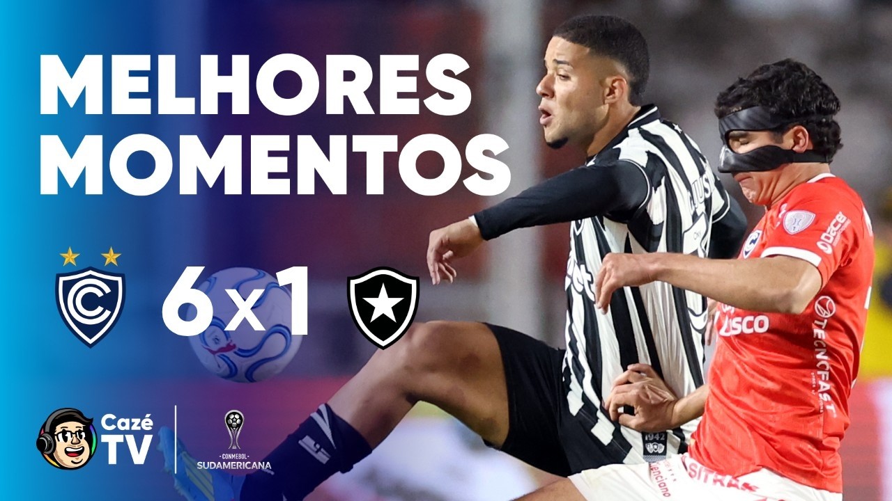 MELHORES MOMENTOS: CIENCIANO 6 X 1 BOTAFOGO| OITAVAS (IDA) | CONMEBOL SULAMERICANA 2026