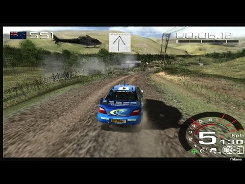 PS2 WRC: Rally Evolved Championship Mode: New Zealand