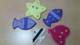 Рыбалка из фетра своими руками