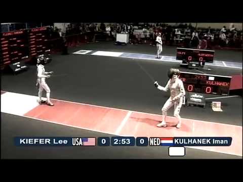 Belfast World Championships 2009 CWF - L8 - Kiefer USA v Kulhanek NED