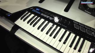 Video thumbnail for Alesis Vortex Wireless USB Keytar Controller Overview - Sweetwater at Winter NAMM 2014 by Sweetwater