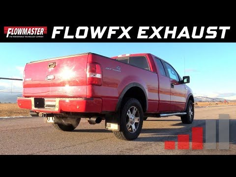 2004-08 F-150 trucks, 4.6L, 5.4L - FlowFX Cat-back Exhaust System 717868