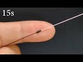 Strong Smooth Fishing Knot for Braid to Mono or Fluorocarbon Leader