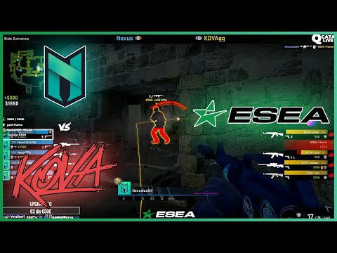 Nexus vs KOVA | ESEA Season 39 - EU - CSGO Advanced - HiGHLiGHTS | CSGO