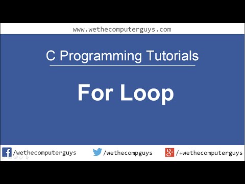 C Programming Language Tutorial Lect 12 For Loop