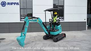 Rippa R322L-CE-Kubota Engine-Pilot Control-Telescopic Side Swing mini excavator for sale - Image 4 | Machineryline ZA New Rippa R322L-CE-Kubota Engine-Pilot Control-Telescopic Side Swing mini excavator | Image 4 - Machineryline