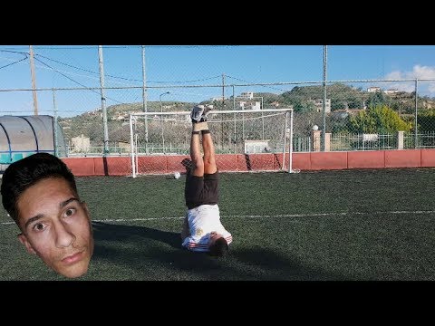 ΓΚΟΛ ΜΕ ΕΝΑ ΠΟΔΙ!? (ONE LEGGED PENALTY CHALLENGE!!) |LineUp VI