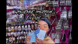VLOG| THE BIGGEST WHOLESALE STORE IN NYC | Jewelry , accessories & mor