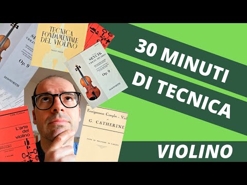 30 MINUTI DI TECNICA| Lezioni di VIOLINO | Non sprecare il tuo tempo!