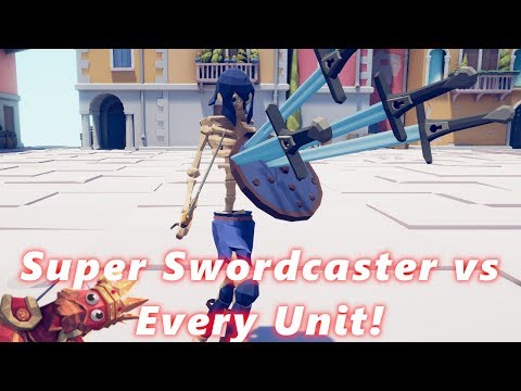 Tabs | Sword Caster and Cheerleader vs Every Unit!