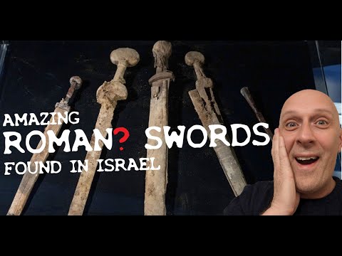 Amazing Ancient Roman/Jewish SWORDS found in Israel! Are they Roman?