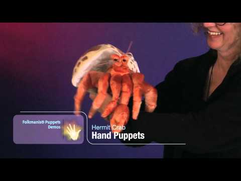 Crab, Hermit Hand Puppet