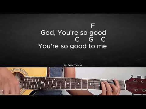 God You're so good(Amazing love) -Kristian Stanfiill/Guitar Tutorial With Chords and Lyrics