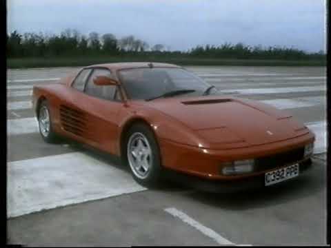 Ferrari Testarossa vs Lamborghini Countach - Top Gear - 1986