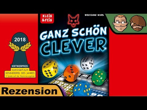 Ganz schön clever (nominiert zum Kennerspiel des Jahres 2018) - Brettspiel - Review