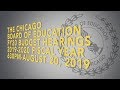 Chicago Board Of Education Budget Hearing 630pm August 20, 2019