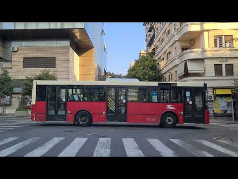 BELGRADE SUNDAY MORNING DRIVE - from HILTON HOTEL to GOSPODAR JEVREMOVA street