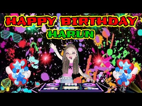 happy birthday harun 🎂 | ahns birthday studio |