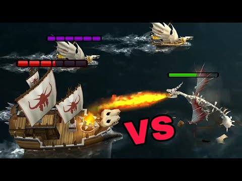 Gobber's Nemesis VS Fleet 48 - Defending Berk -  Dragons:Rise of Berk