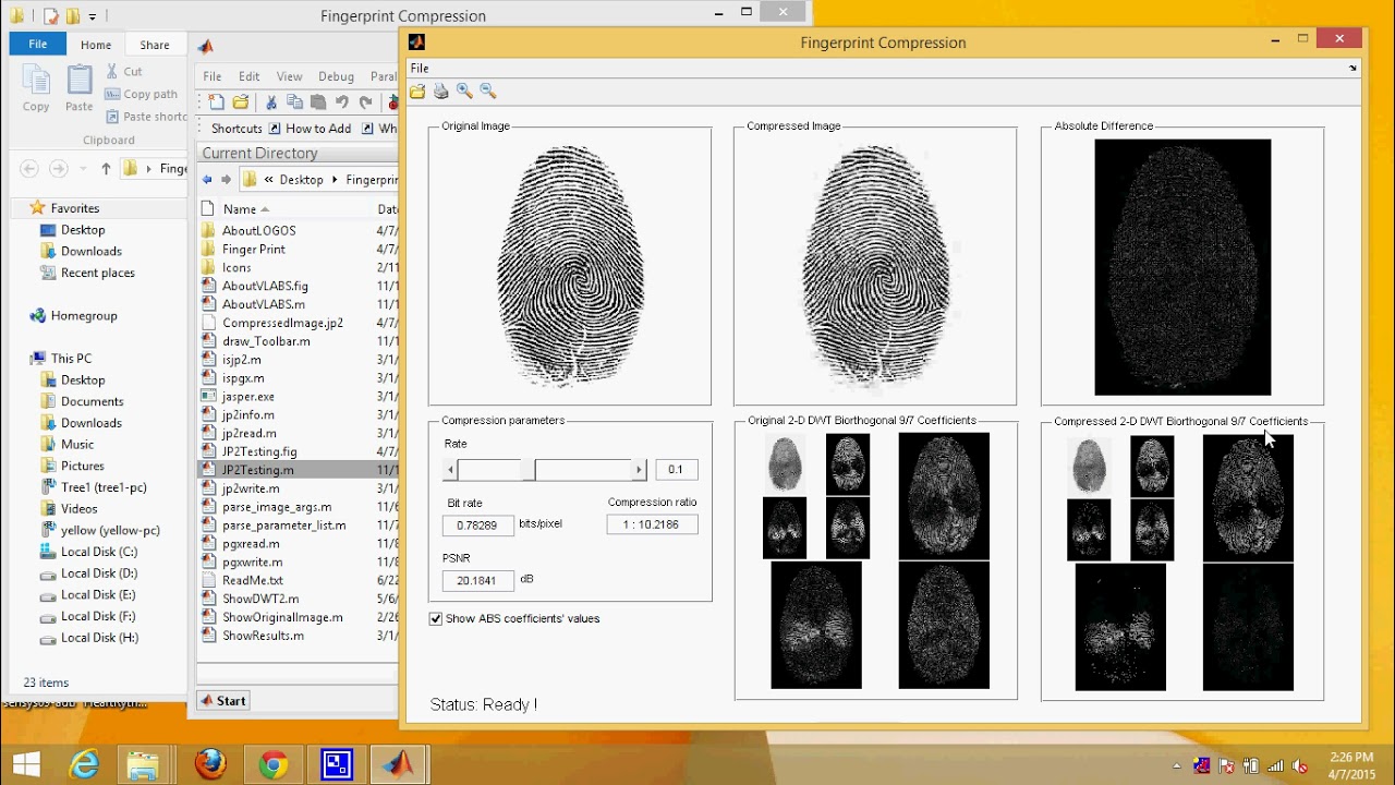 JPEG IMAGE COMPRESSION USING DISCRETE WAVELET TRANSFORM (DWT)