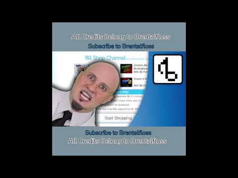 Wii Shop Channel WITH LYRICS - Wii Shop Remix - Brentalfloss (Miitomo Voice) (RVC)