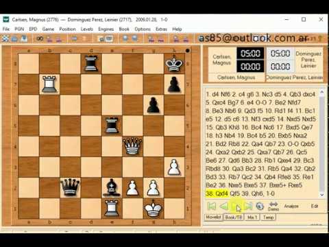 Carlsen Magnus and dominguez perez 2009 01 28 1 0 p488