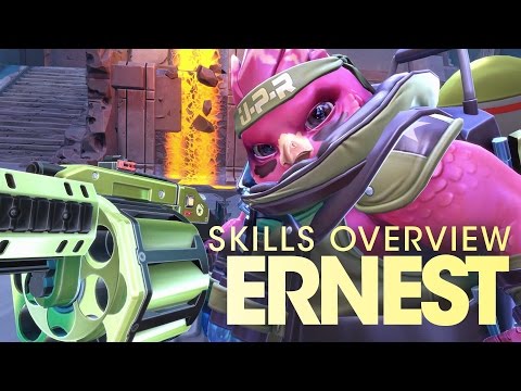 Battleborn: Ernest Skills Overview