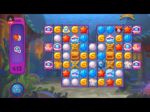 Fishdom lvl 3355-3398 Booster or not?💥🐠🔥Gameplay #314👑🎮