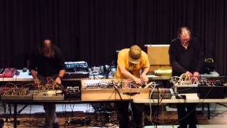 Serge Synth Trio at the 14th Annual Outsound New Music Summit