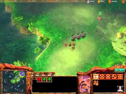 [Zerg Guide]  Roaches vs. Zerglings - Open Battle Field - Counter-Surround