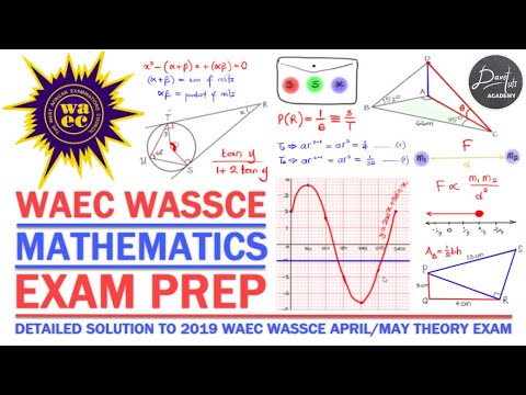 WAEC WASSCE 2019 May/June Mathematics Exam