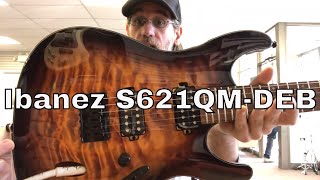 Video thumbnail for Ibanez S621QM-DEB by Ben Coombs