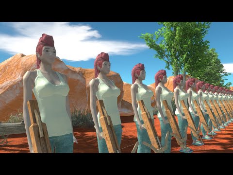 ❌❌Crossbow Aneko Challenge - Animal Revolt Battle Simulator