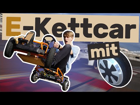 Kettcar Umbau mit Hoverboard-Motoren! - E-Kettcar Version 2