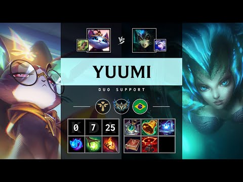 Yuumi Support vs Nami - BR Challenger Patch 25.17