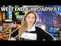DIFFERENCES BETWEEN WORKING ON BROADWAY & THE WEST END | (CONTRACTS, WAGES & MORE) | Georgie Ashford