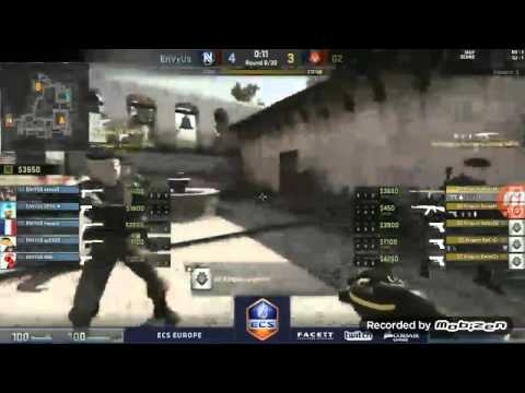 ECS Europe. EnVyUs vs G2 map Inferno