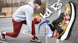 Testing Kevin Durant’s 13th Basketball Sneaker w/ Quarantine Test! | Nike KD 13