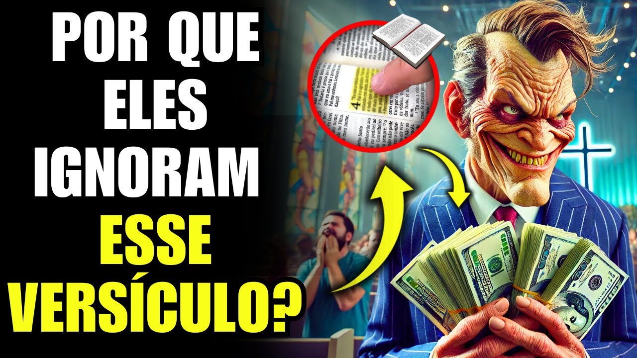 Se Você Ouvir um Pastor PULAR Este Versículo... CORRA!! (Aqui Está o Que Eles Estão Escondendo)