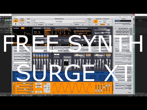 Free Synth - Surge XT  -  No Talking