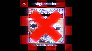 next...? // dandy world \\ #dandysworld #roblox #christmas  #easter #event #shorts #edit #sad#shorts