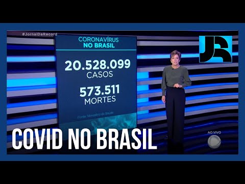 Coronavírus: Brasil registra 573.511 mortes, 870 nas últimas 24 horas