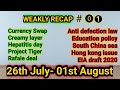 1st WEAKLY RECAP 26th July 01st August TNPSC Current Affairs