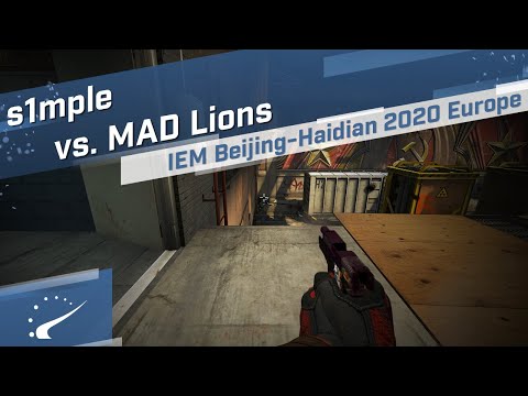 s1mple vs. MAD Lions - IEM Beijing-Haidian 2020 Europe