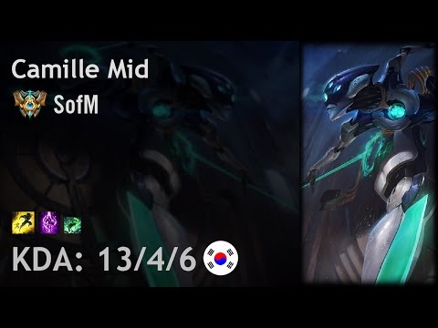 Camille Mid vs Ekko - SofM - KR Challenger Patch 6.24