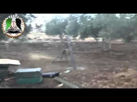استهداف مقرات النظام على جبهة الشيخ مسكين في ريف درعا بقذائف الهاون من قبل التجمع الأول